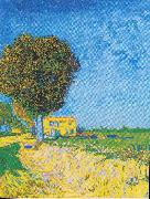 Vincent Van Gogh A Lane near Arles oil on canvas